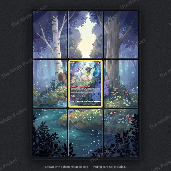 Mew GG10 Crown Zenith Galarian Gallery GG10/GG70 binder page shown in a 9-pocket binder