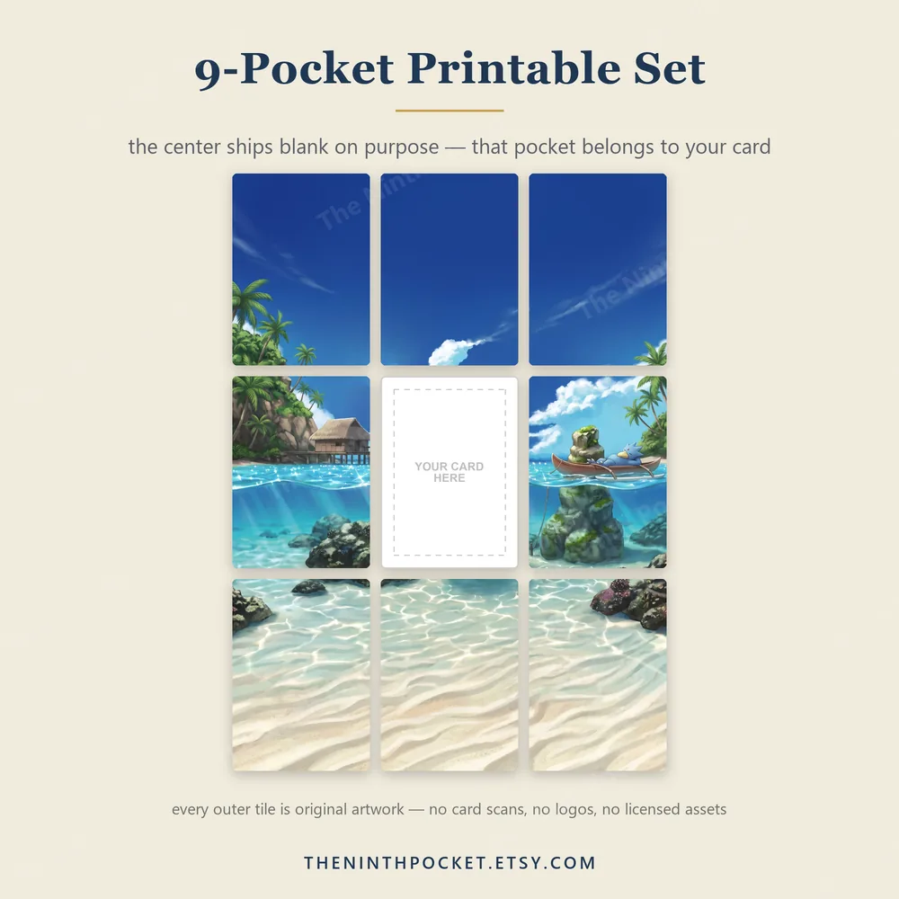 Printable tile set for Psyduck 226/217 Ascended Heroes