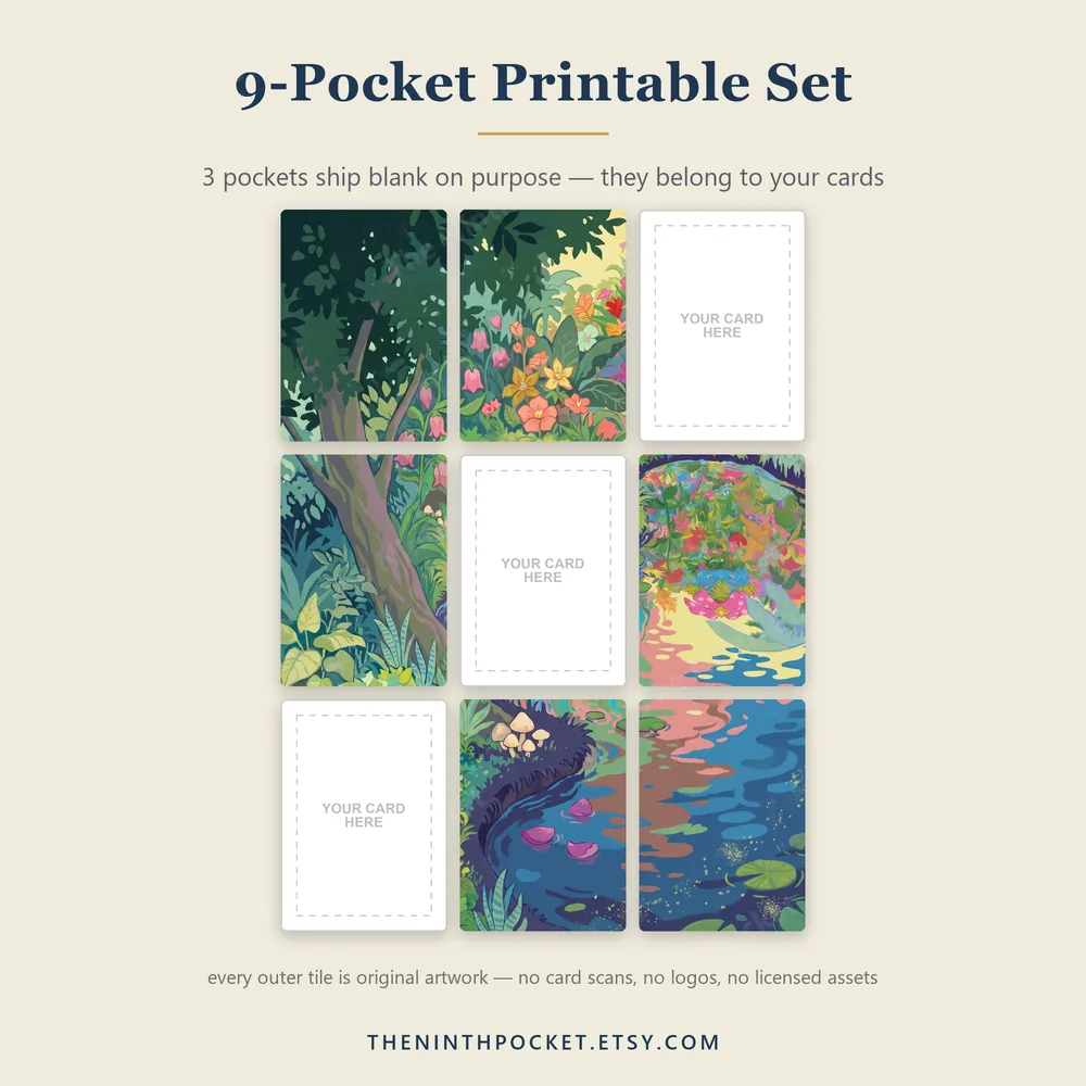 Printable tile set for Venusaur ex, Ivysaur & Bulbasaur 198, 167, 166/165 Scarlet & Violet 151
